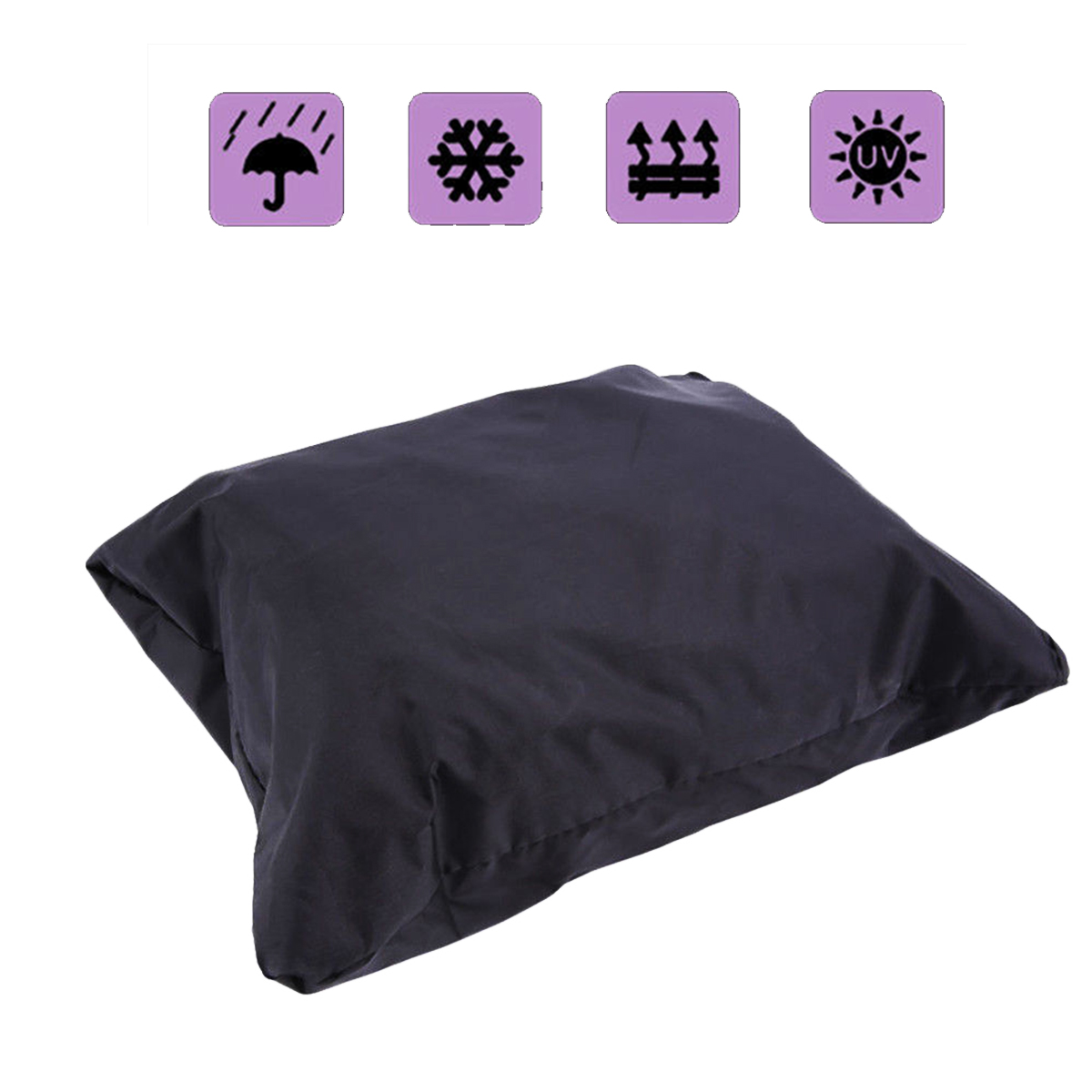 182x111x116cm-Black-Waterproof-Riding-Lawnmower-Tractor-ATV-Cover-UV-Protection-Outdoor-Storage-1355489