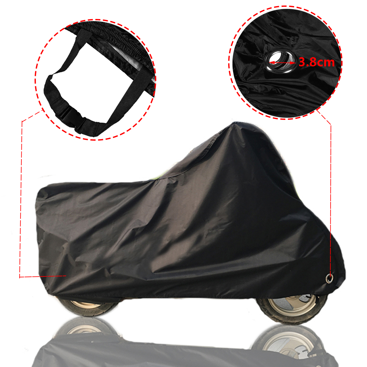 190T-Black-Motorcycle-Cover-Waterproof-Outdoor-Rain-Dust-UV-Scooter-Protector-1302557