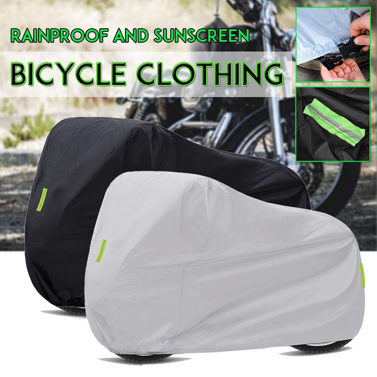 200-295cm-Motorcycle-Rain-Cover-Protector-Motorbike-Scooter-Bike-Waterproof-1730939