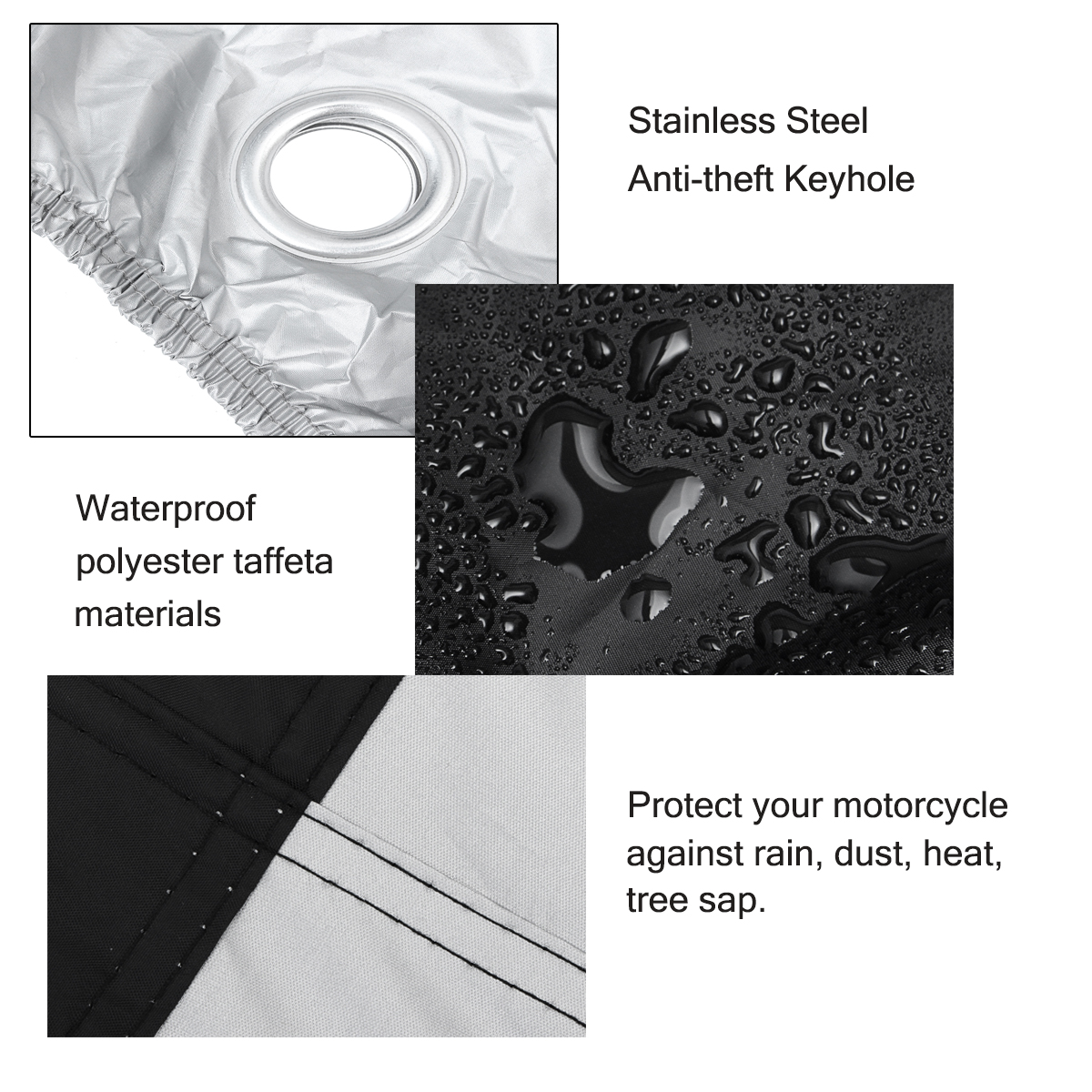 265x105x125CM-XXL-Motorcycle-Cover-Waterproof-Rain-Dust-UV-Protector-All-Weather-Rain-Heavy-Duty-1322273