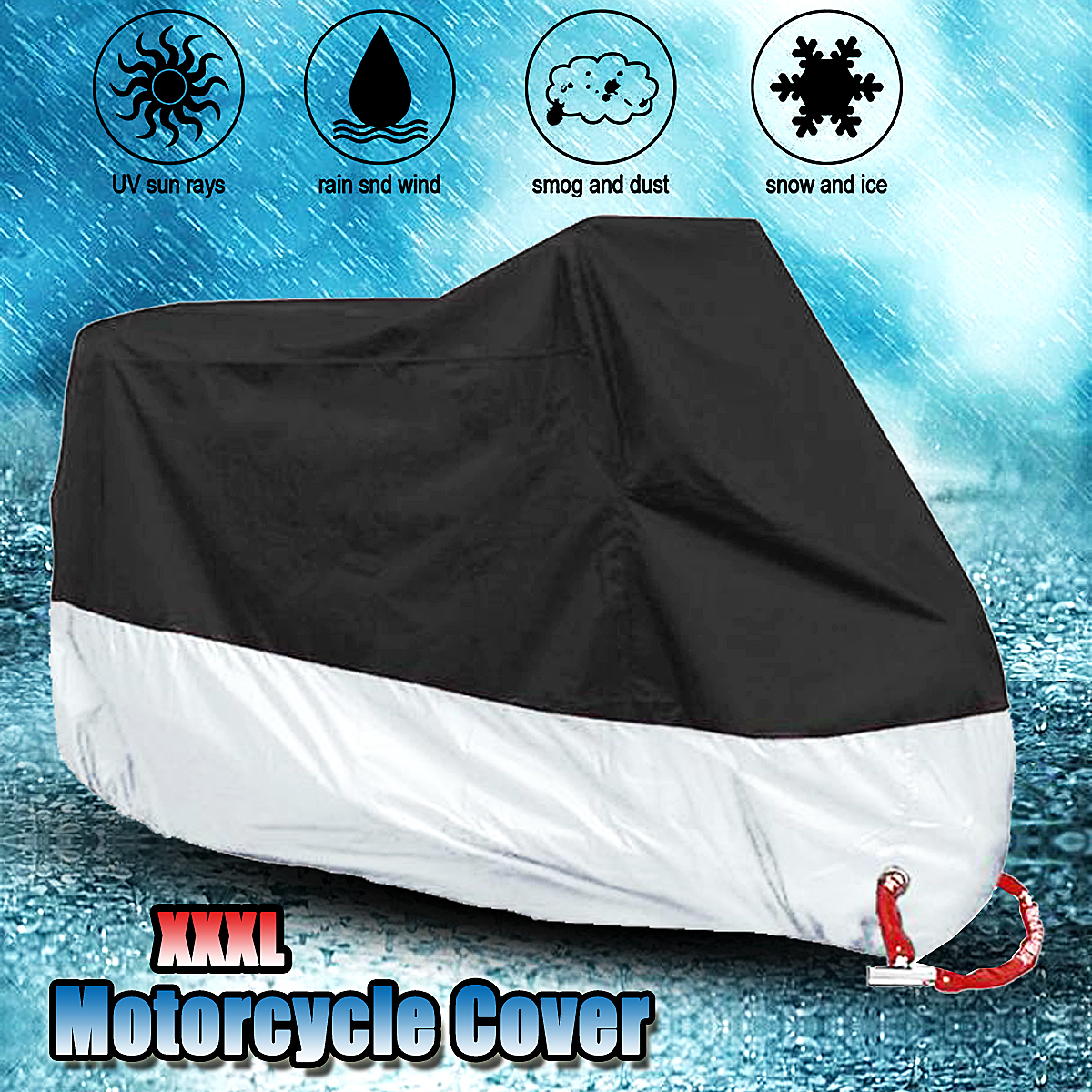295x110x140CM-XXXL-Motorcycle-Cover-Waterproof-Rain-Dust-UV-Protector-All-Weather-Rain-Heavy-Duty-1322278