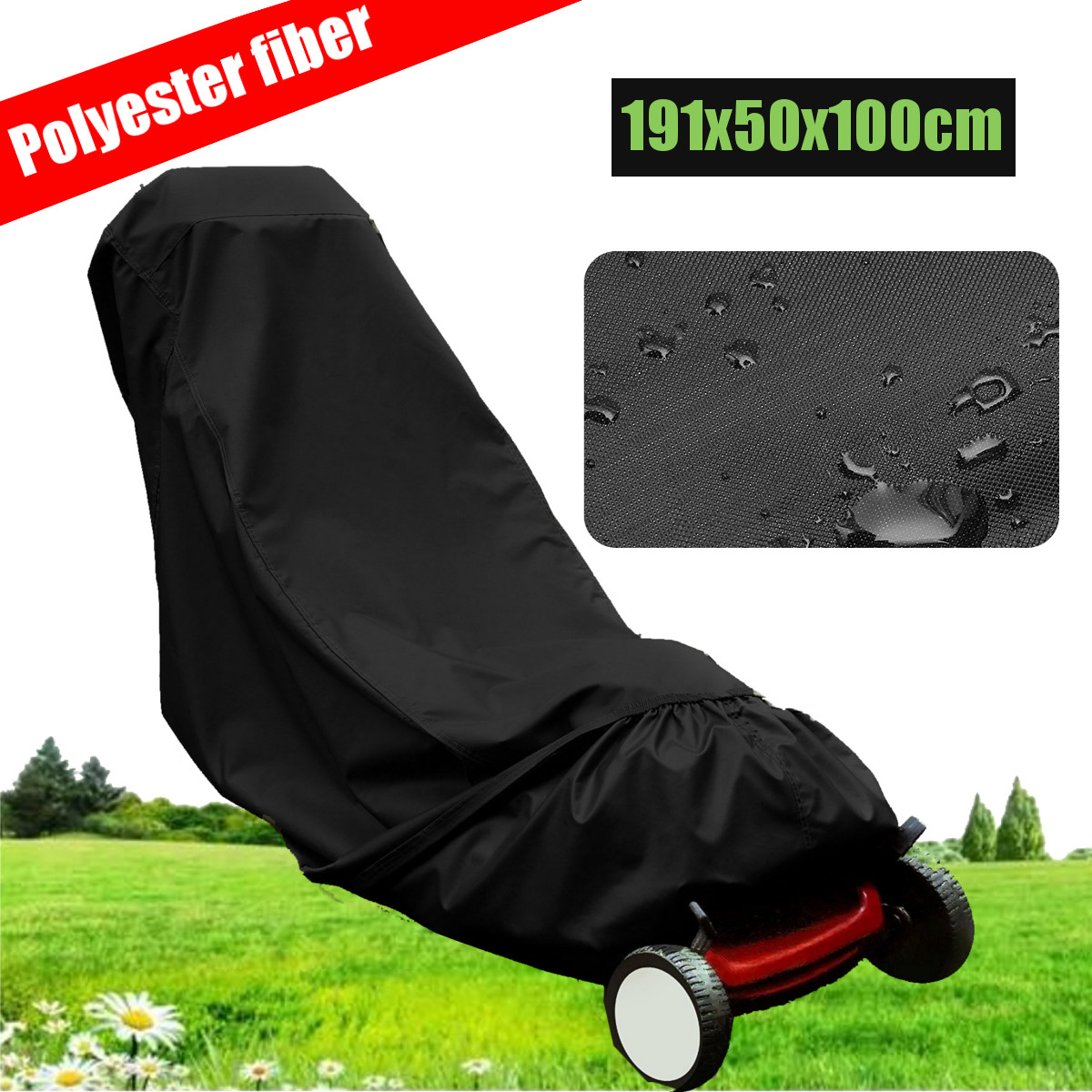 75X20X40inch-Lawn-Mower-Cover-Polyester-Fiber-Dust-UV-Protection-Water-Resistant-1254797
