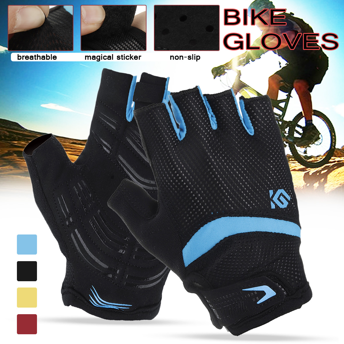 Antiskid-Cycling-Motorcycle-Gloves-MTB-Bike-Half-Finger-Gloves-Short-Finger-Sports-Glove-1439376