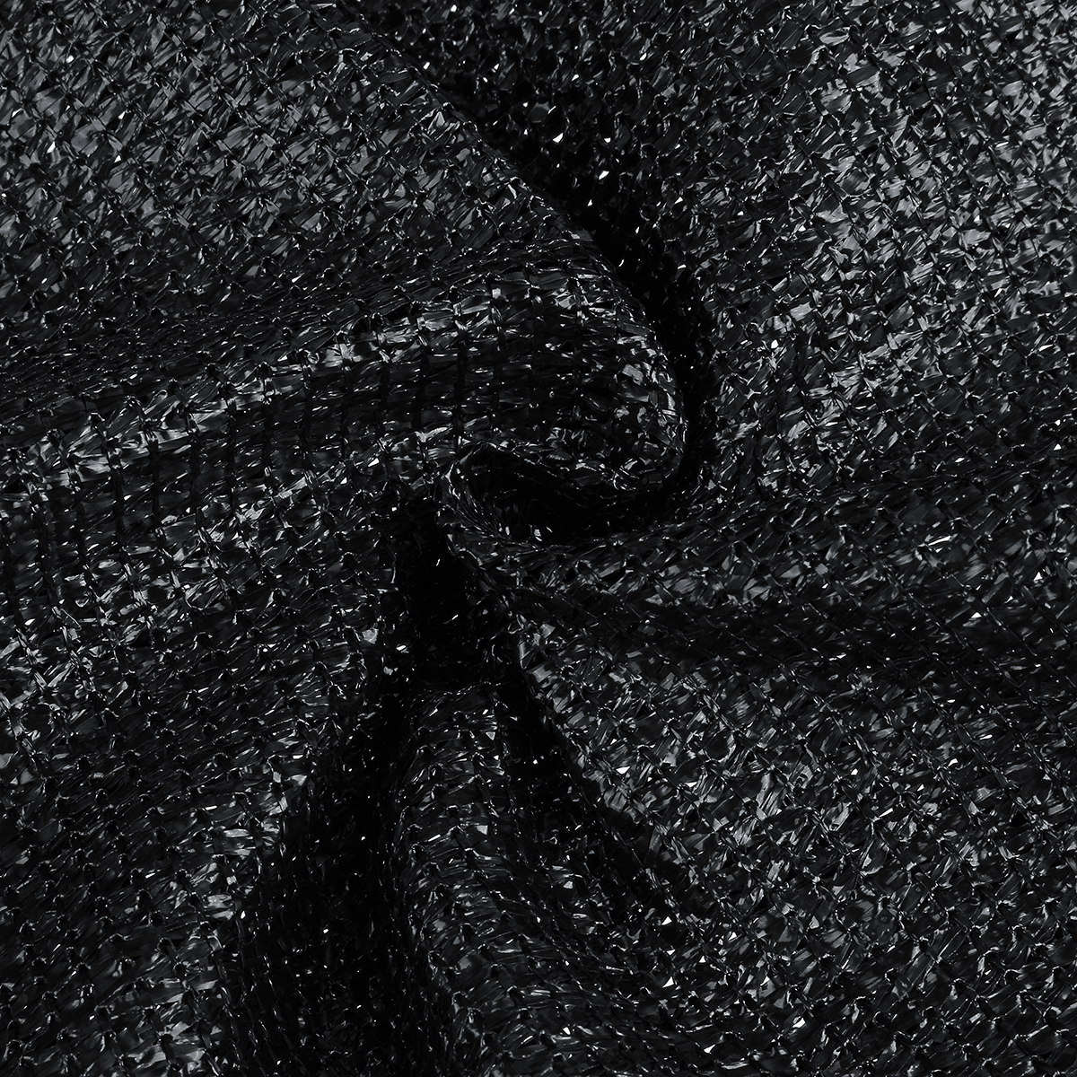 Black-Kennel-House-Cover-Shade-Cage-Shelter-UV-Rated-Grommet-1709668