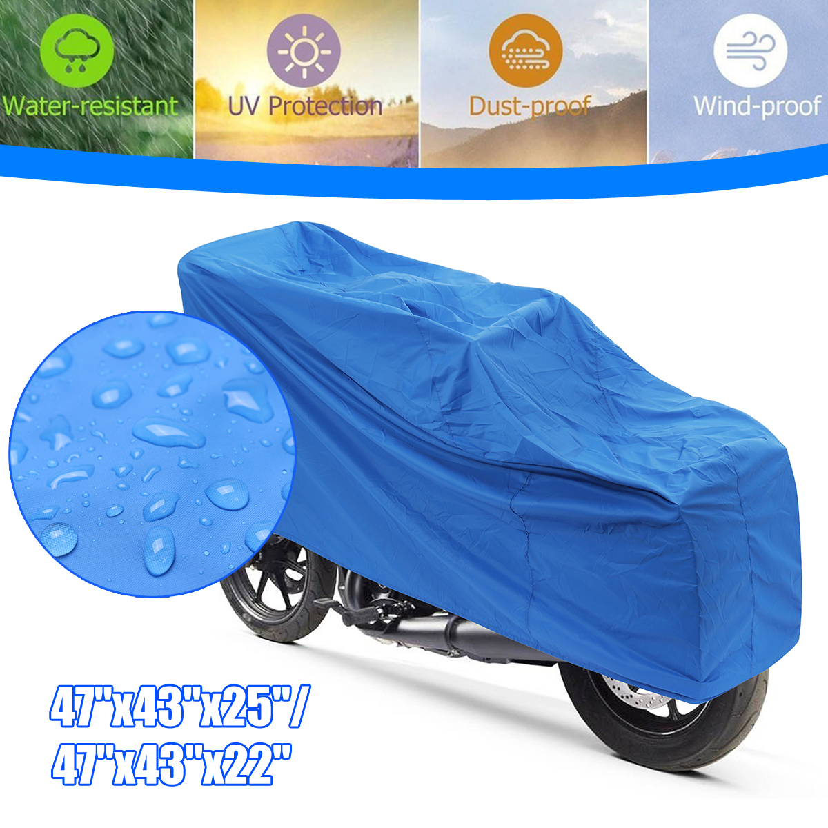 Motorcycle-Cover-Waterproof-UV-Rain-Dust-Protection-Blue-1210mmx1100mmx640mm560mm-1382050