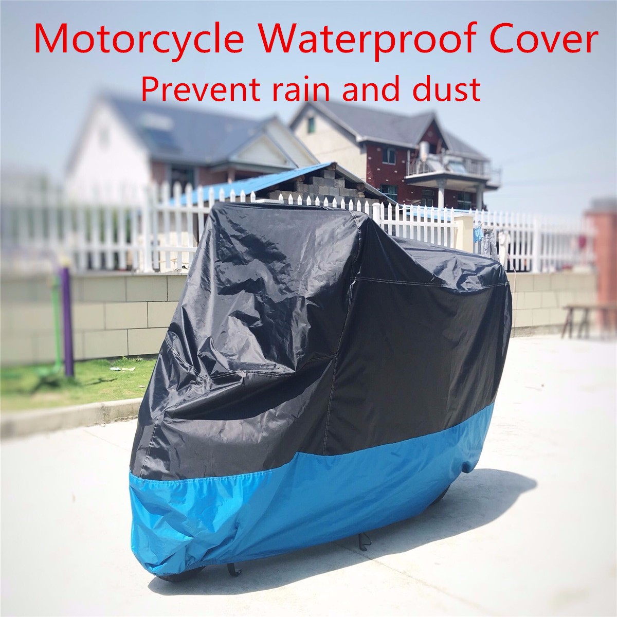 Motorcycle-Waterproof-Cover-Scooter-Rain-Dust-Cover-Blue-Black-M-XL-1113464