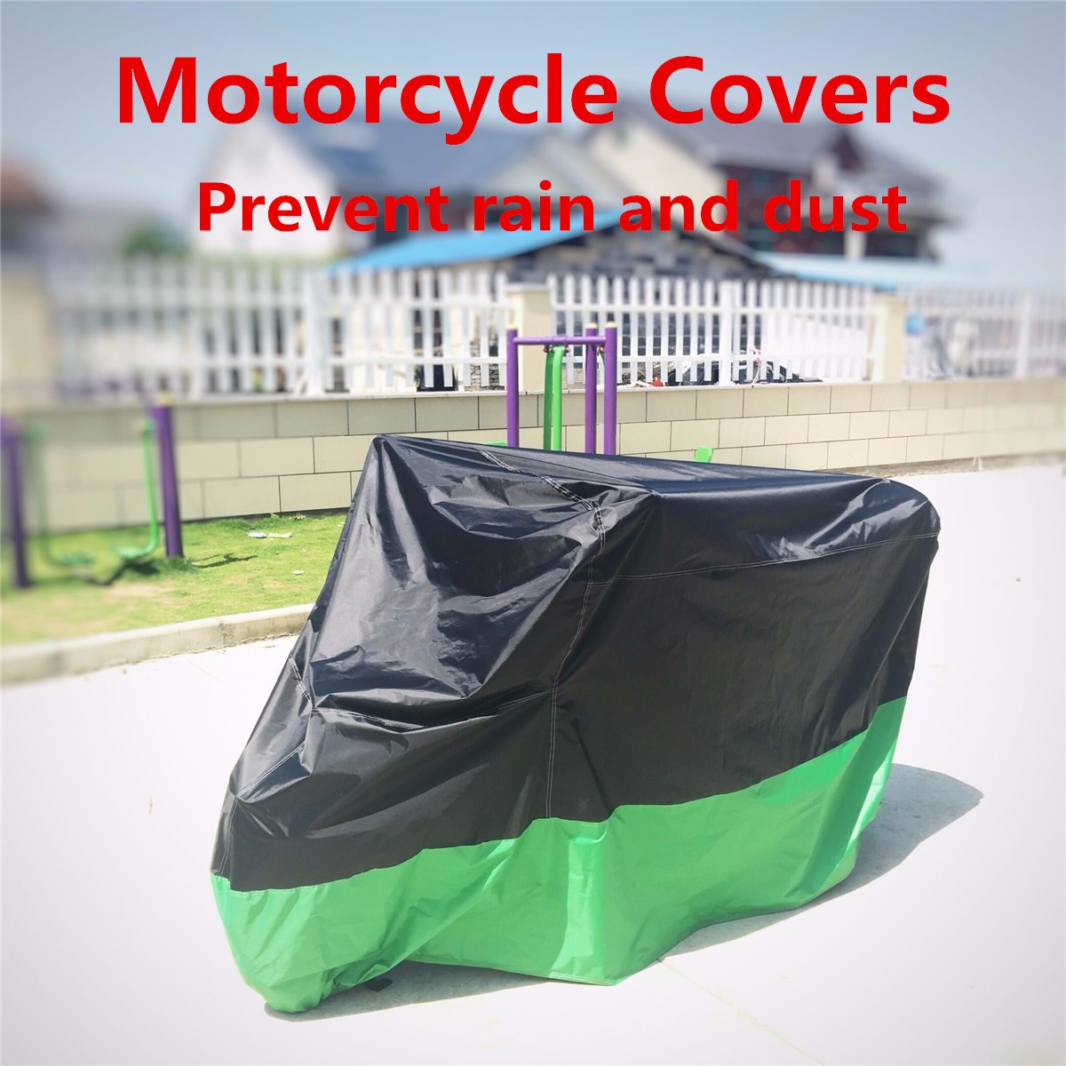 Motorcycle-Waterproof-Cover-Scooter-Rain-Dust-Cover-Green-Black-M-XL-1110618