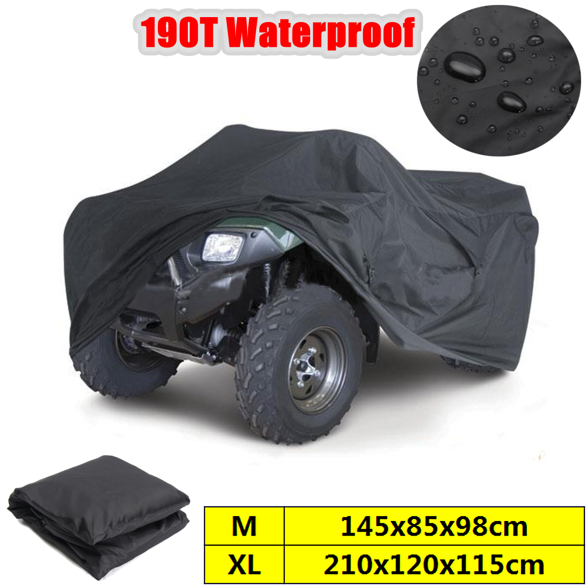 Waterproof-Motorcycle-Bicycle-PU-Cover-Quad-ATV-Vehicle-Scooter-Motor-Bike-Universal-Black-M-XL-1109838