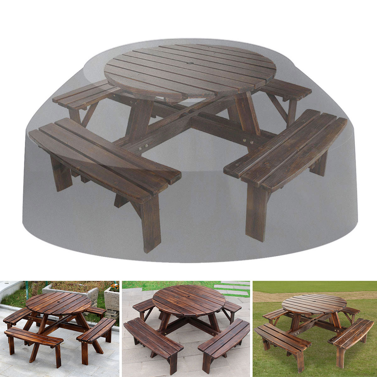 Waterproof-Motorcycle-Dustproof-Cover-Outdoor-Round-Tablecloth-Home-Picnic-Table-Gray-1696944