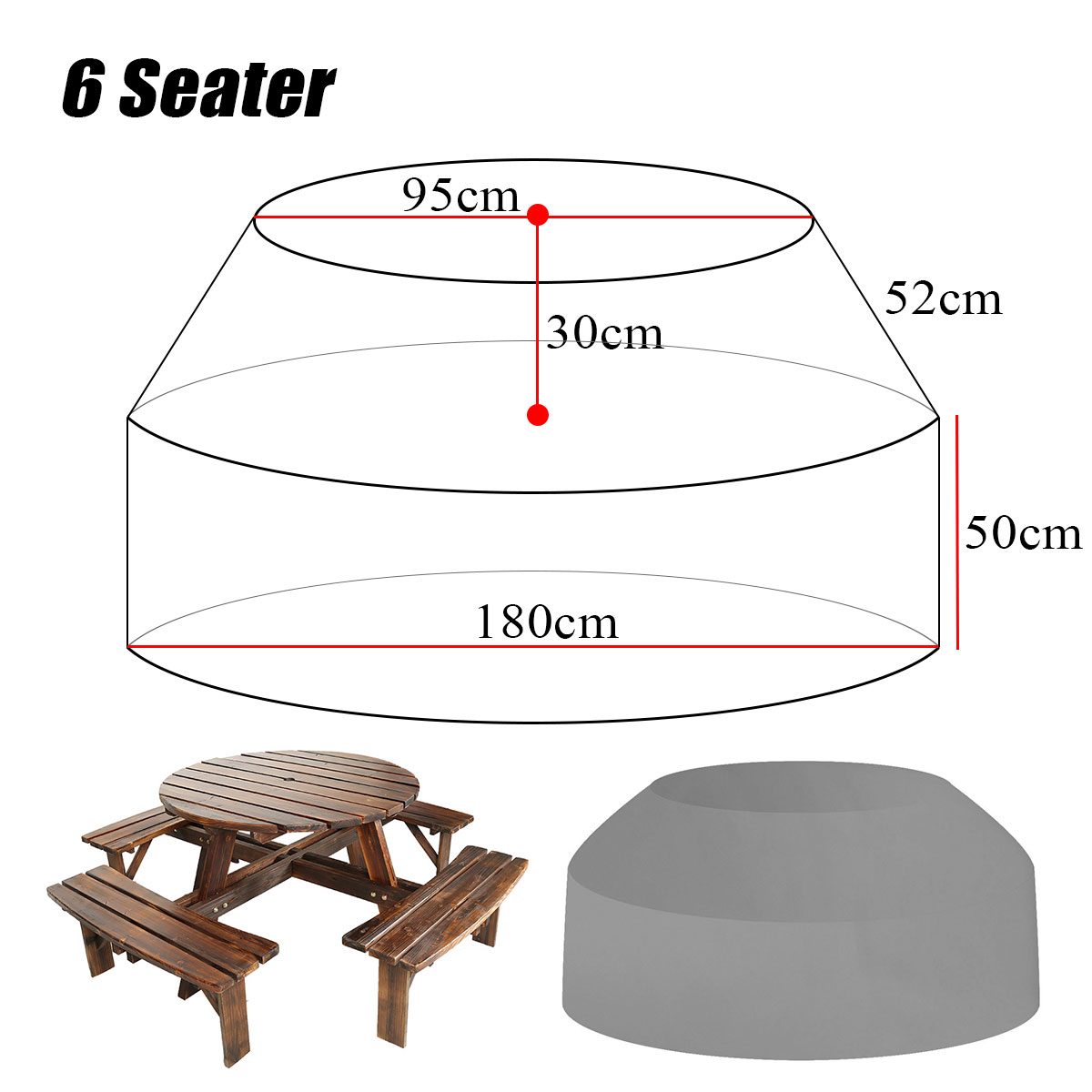 Waterproof-Motorcycle-Dustproof-Cover-Outdoor-Round-Tablecloth-Home-Picnic-Table-Gray-1696944