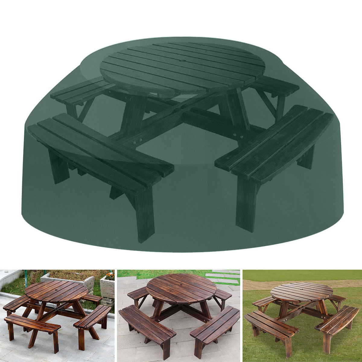 Waterproof-Outdoor-Motorcycle-Dustproof-Cover-68-Seater-Round-Tablecloth-Home-Picnic-Table-Green-1697498