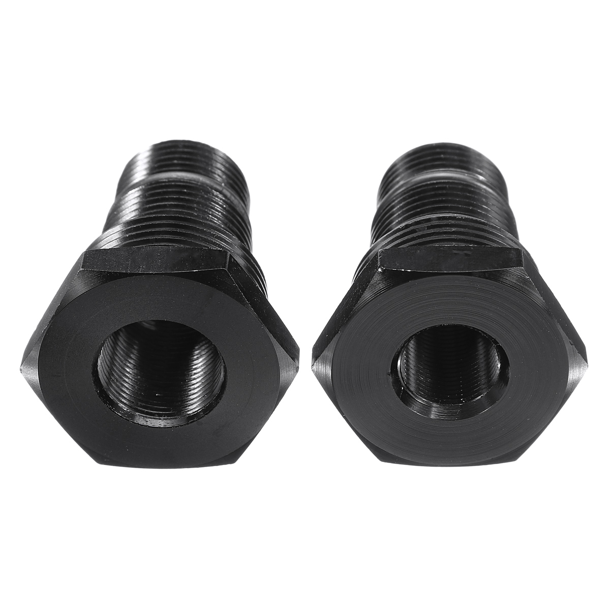 12-28-58-24-34-16-1316-16-34NPT-Thread-Suppressor-Oil-Filter-Adapter-Black-1549636