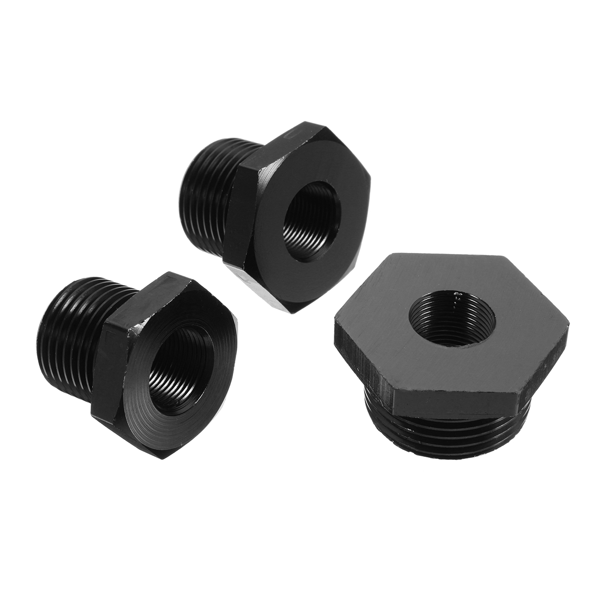 3pc-Automotive-Oil-Filter-Threaded-Adapter-12-28-to-34-16-1316-16-34-NPT-1636243