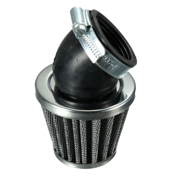 40mm-45-Degree-Air-Filter-Black-For-50cc-110cc-125cc-140cc-Pit-Dirt-Bike-Motor-Bike-1048996