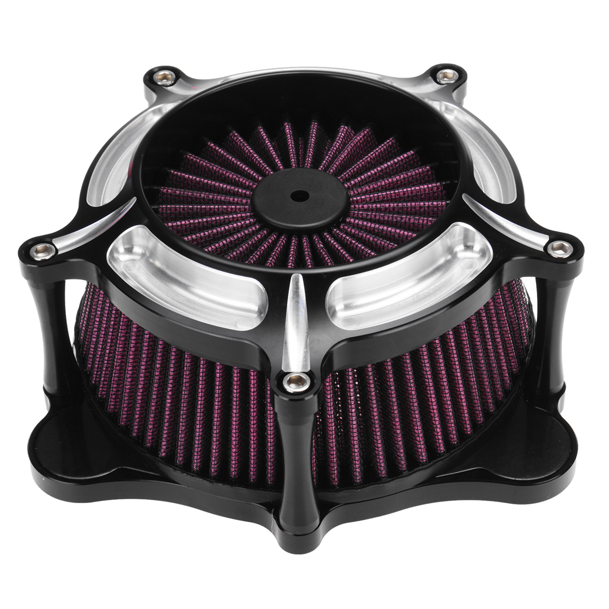 Air-Cleaner-Intake-Filter-For-Harley-TouringSoftailDynaGlideRocker-FXSBSE-1613680