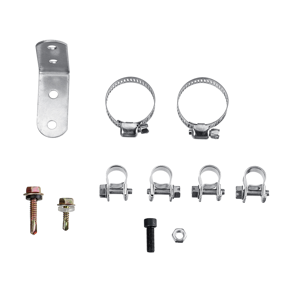 Air-Filter-Exhaust-Silencer-Muffler-Pipe-Clamp-Kit-For-Ebespacher-Diesel-1592606