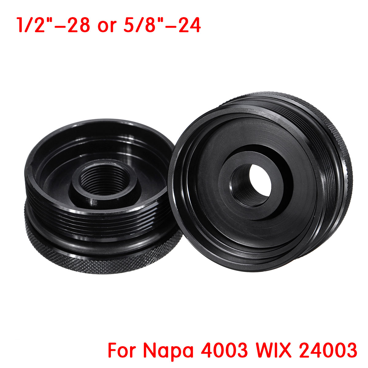 Caps-of-Fuel-Filter-For-Napa-4003-WIX-24003-12quot-28--58quot-24-Turbo-Air-Filter-1632430