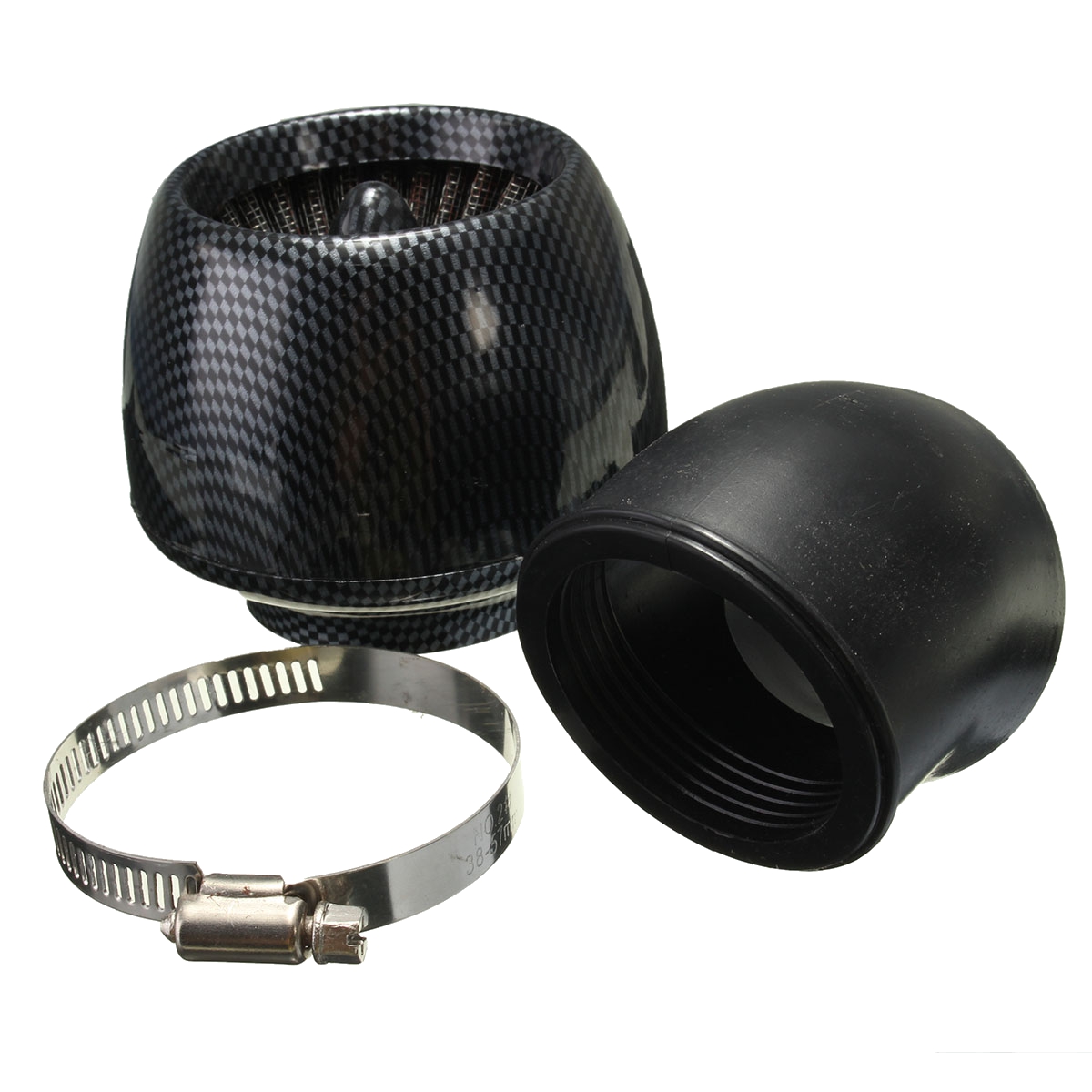 Carbon-Fiber-KN-48mm-Air-Filter-For-140cc-150cc-160cc-Pit-Dirt-Bike-Scooter-989315