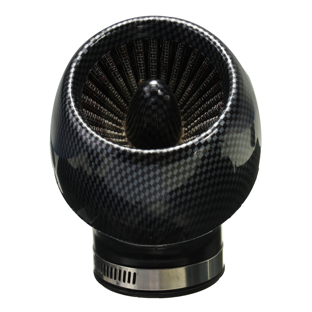 Carbon-Fiber-KN-48mm-Air-Filter-For-140cc-150cc-160cc-Pit-Dirt-Bike-Scooter-989315