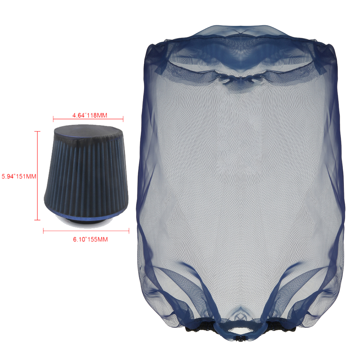 Motorcycle-Air-Filter-Cleaner-Protective-Rain-Sock-Cover-Waterproof-For-Harley-SL-1764492
