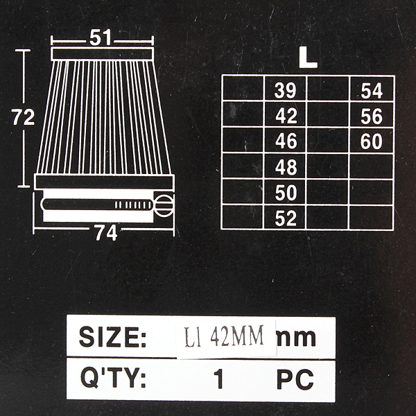Motorcycle-Atv-Pit-Dirt-Pocker-Bike-Pod-Air-Filter-80295