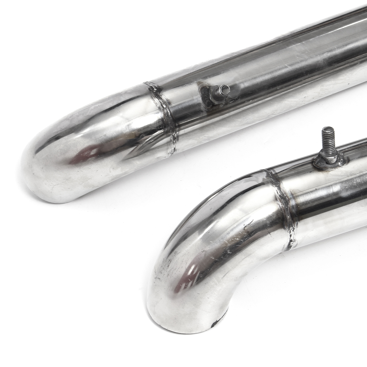 Muffler-Cafe-Racer-Exhaust-Pipe-Silencer-For-Yamaha-Virago-V-Star-XV-125-XV250-1576260