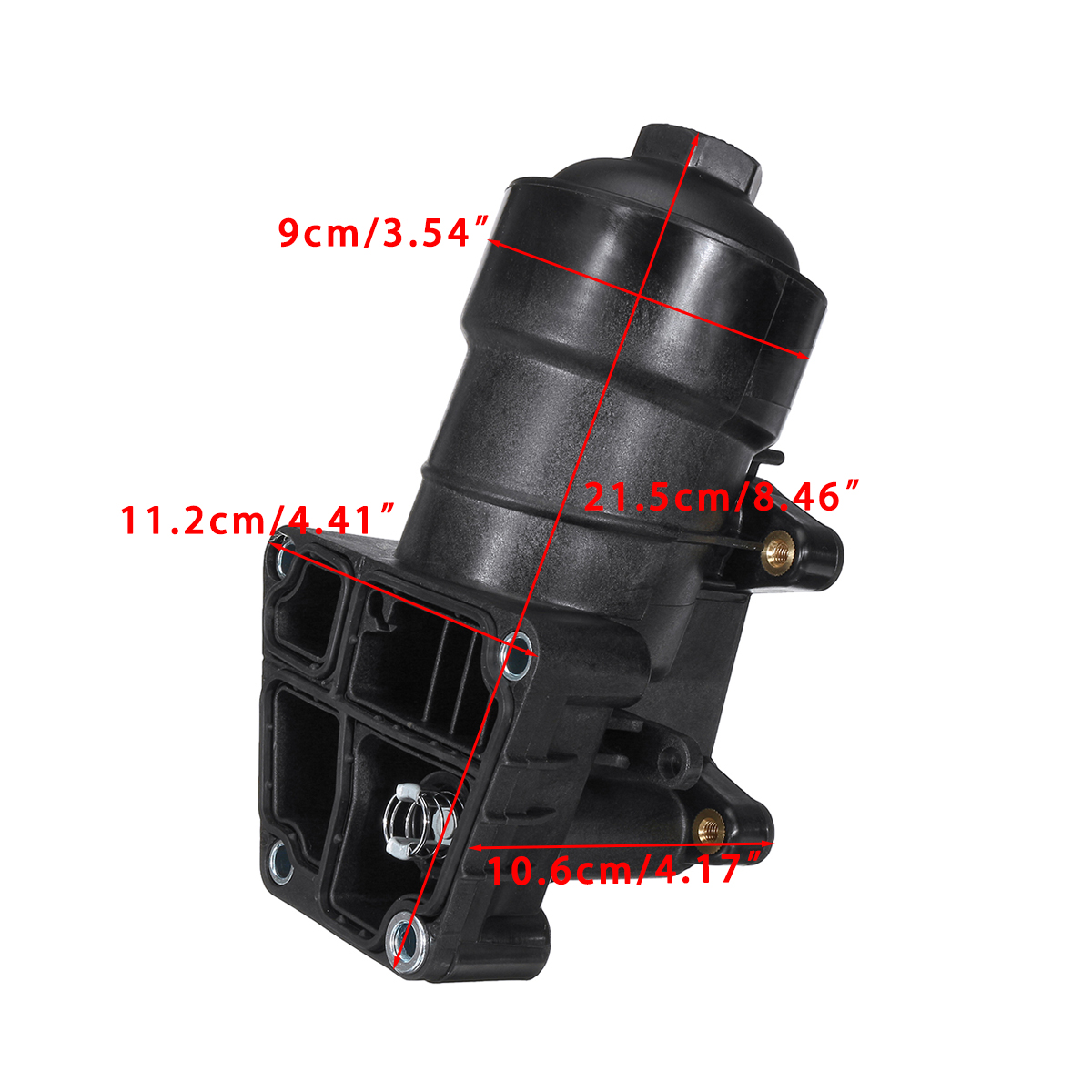 Oil-Fuel-Filter-Housing-wGaskets-For-Audi-Seat-Skoda-VW-16-TDI-20-TDI-03l115389H-1544149