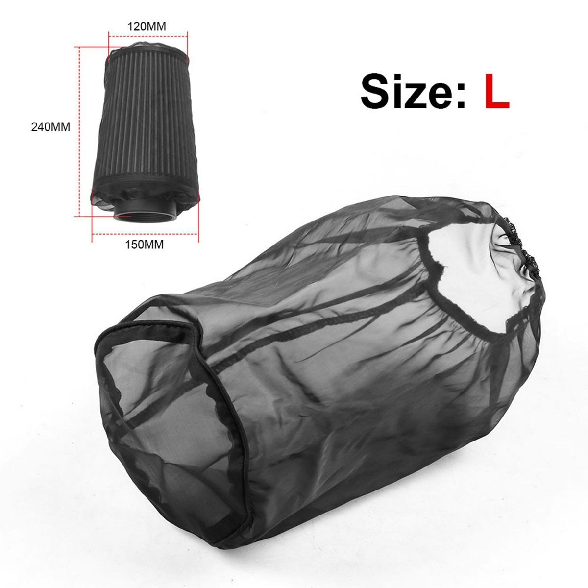 Waterproof-Air-Filter-Cleaner-Protective-Rain-Sock-Cover-Motorcycle-Universal-1657085