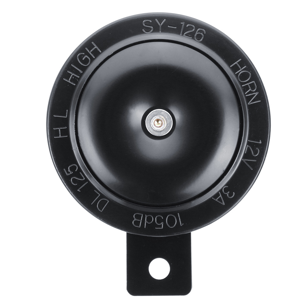 12V-105DB-Motorcycle-Horns-Basin-Speaker-Tone-Car-Bike-ATV-Stainless-Steel-Trumpet-1371677