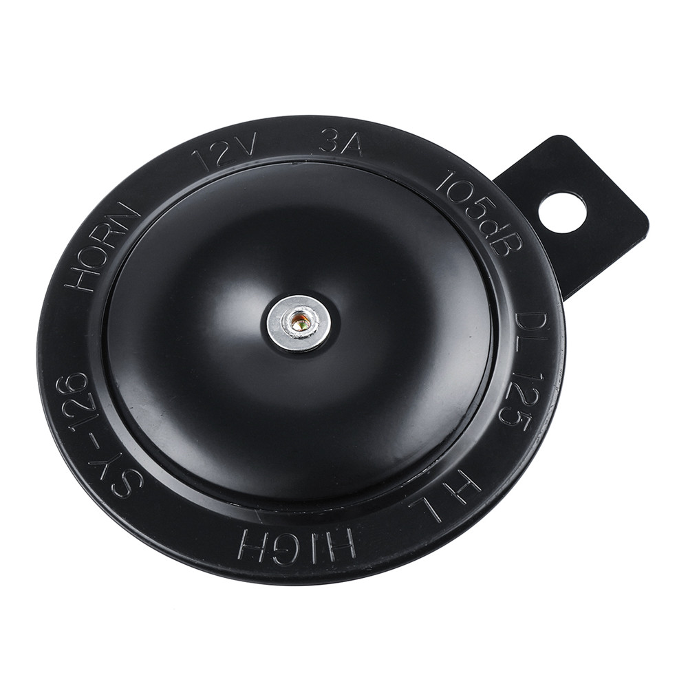12V-105DB-Motorcycle-Horns-Basin-Speaker-Tone-Car-Bike-ATV-Stainless-Steel-Trumpet-1371677