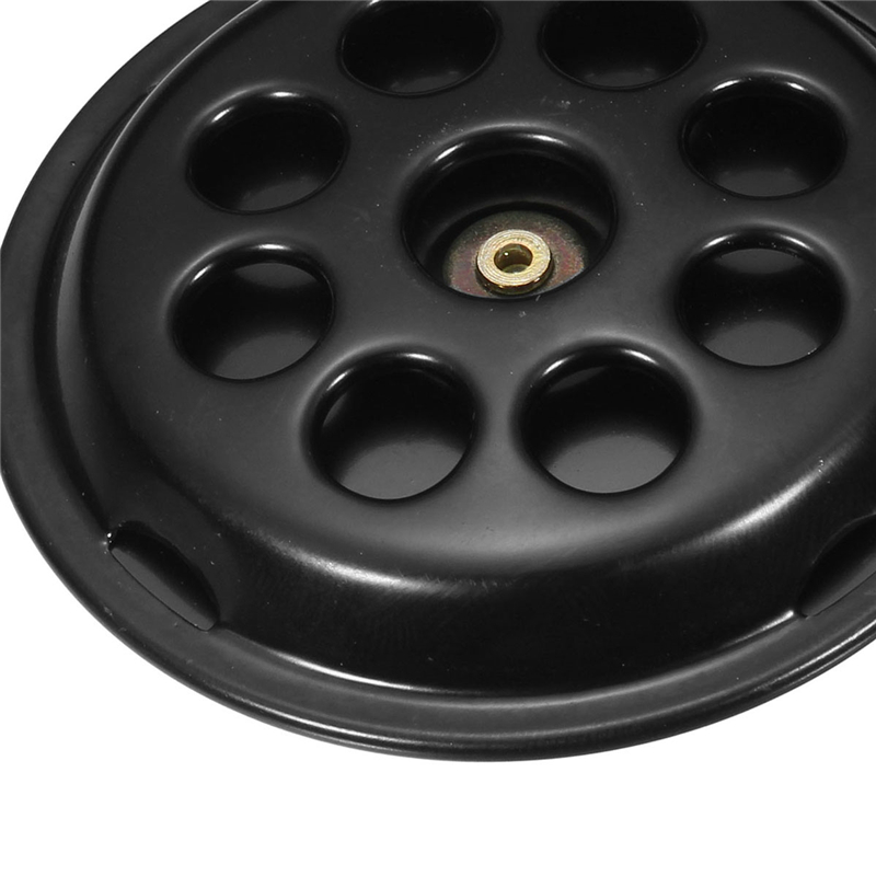 12V-105dB-Motorcycle-Car-Truck-Loud-Horn-Black-Metal-Custom-Waterproof-1357572