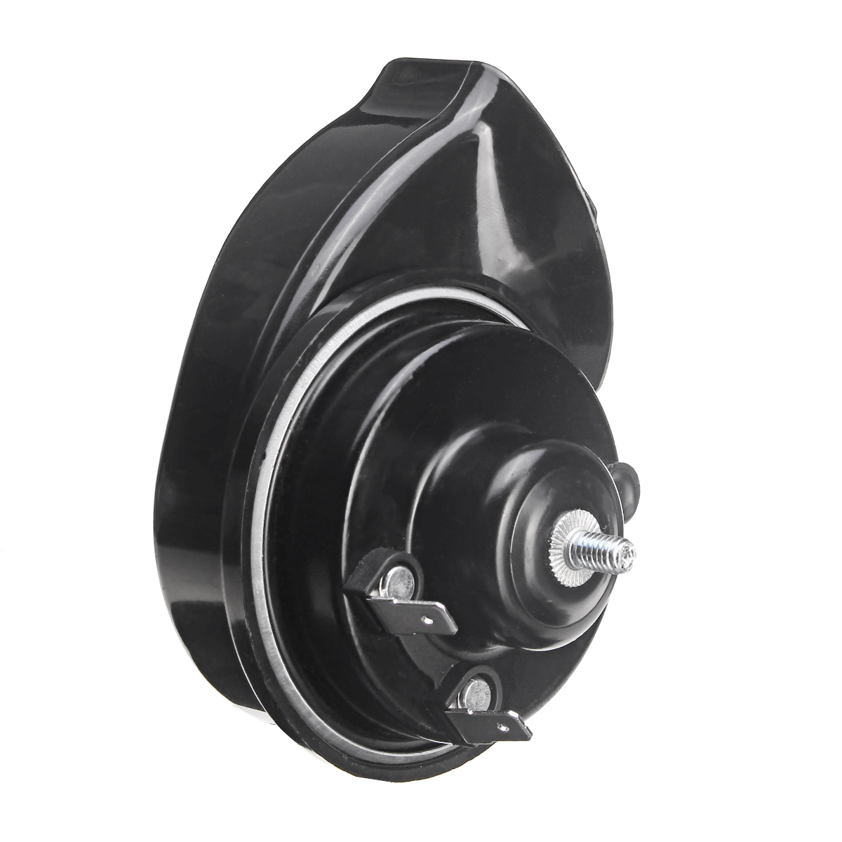 12V-110db-Black-Twin-Snail-Horn-High-Low-Tone-Car-Horn-Loud-1472974