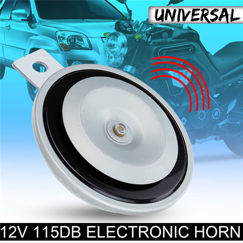 12V-115db-Electric-Tone-Motorcycle-Car-Horn-Super-Loud-Basin-Type-Iron-Gray-1500468