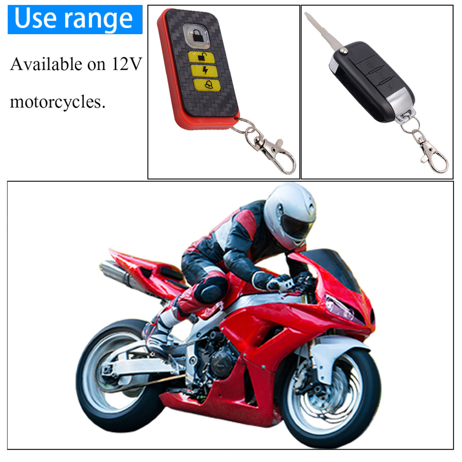 12V-128DB-SIngle-Way-Remote-Engine-One-button-Starter-Motorcycle-Scooter-Security-Alarm-System-Anti--1761532