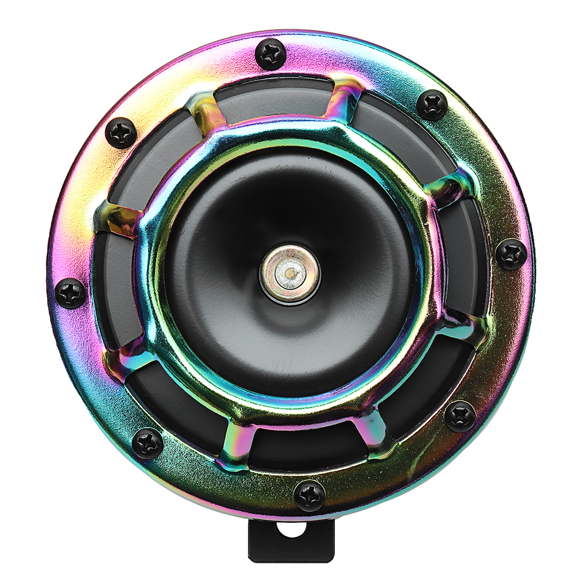 12V-139-170dB-ColorfulGreen-Horn-Compact-Super-Tone-Loud-Blast-Stainless-Steel-1340485