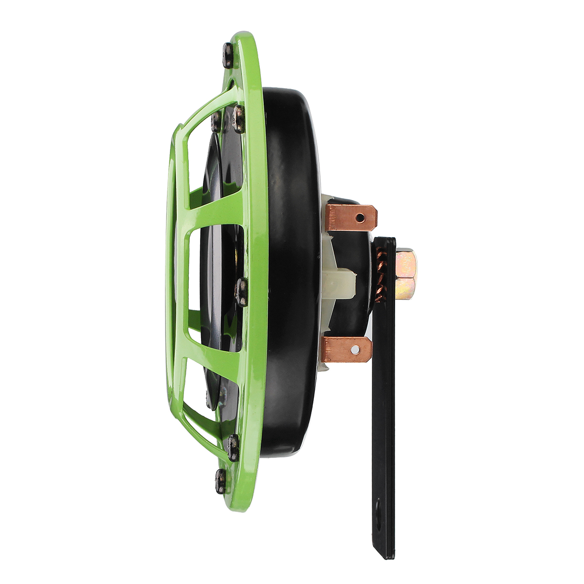 12V-139-170dB-ColorfulGreen-Horn-Compact-Super-Tone-Loud-Blast-Stainless-Steel-1340485