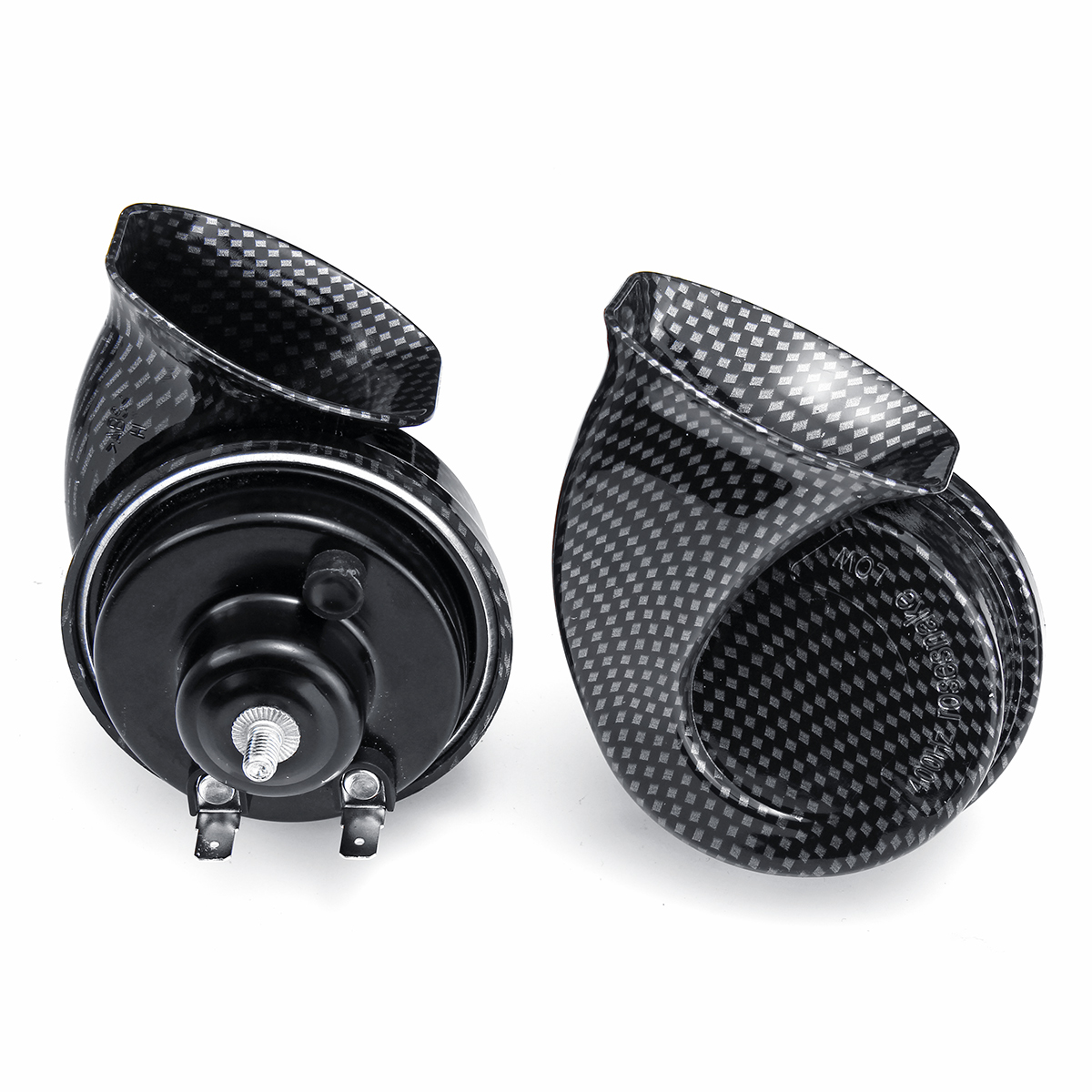 12V-Horn-Air-Twin-Snail-Set-Siren-Loud-Dual-Two-Tone-Fittings-Truck-Van-Boat-1484069
