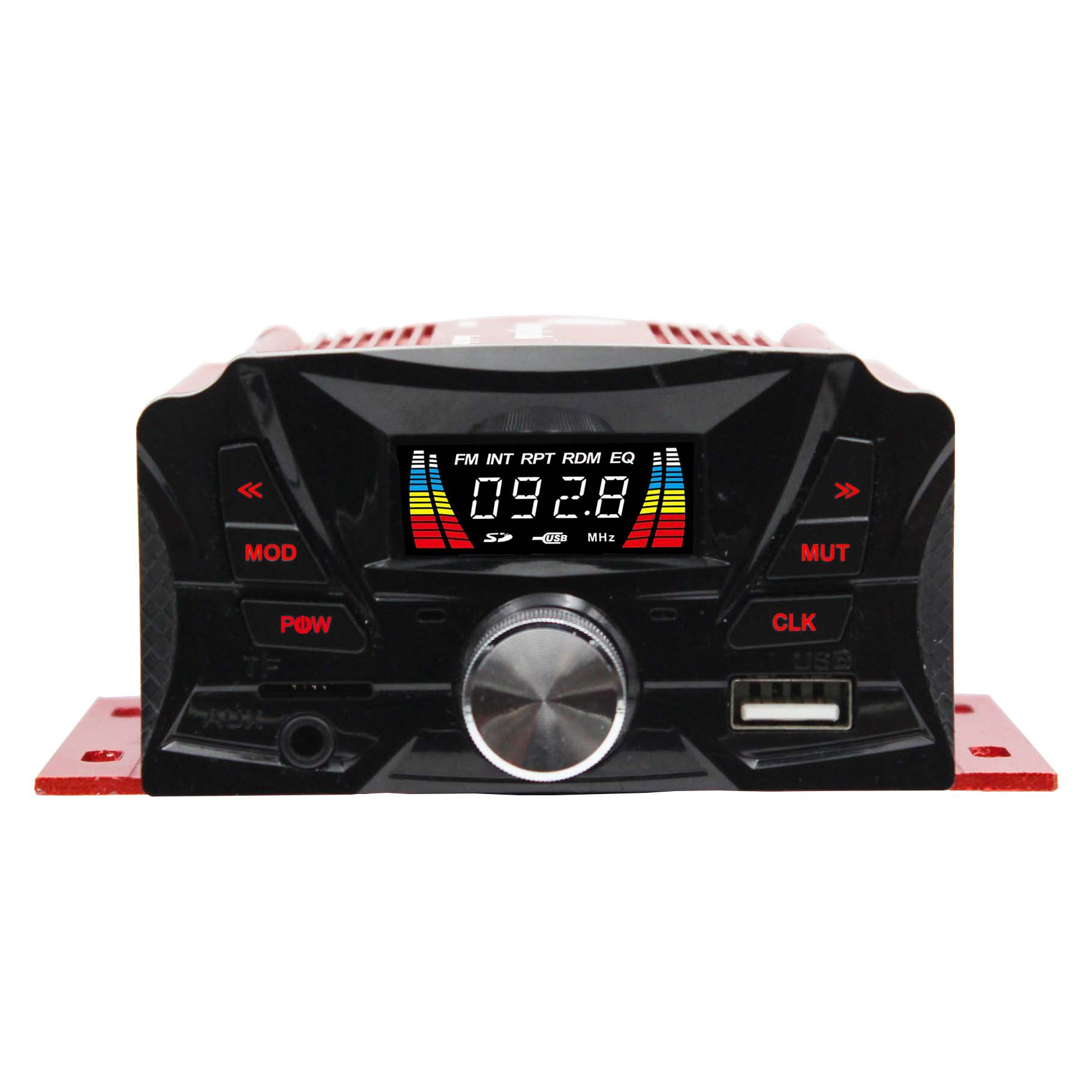 12V-Motorcycle-MP3-Speaker-Audio-Remote-Sound-System-ATV-UTV-bluetooth-Support-SD-USB-MP3-FM-Radio-w-1665640