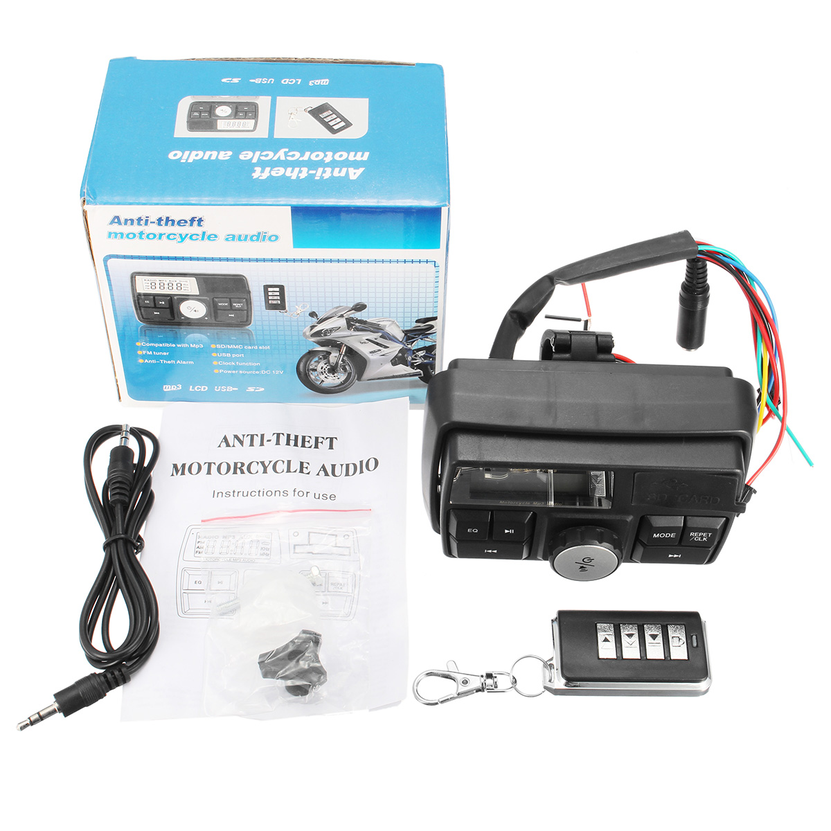 12V-bluetooth-Waterproof-Anti-Theft-Speaker-Motorcycle-Audio-FM-MP3-Sound-Player-System-1338902