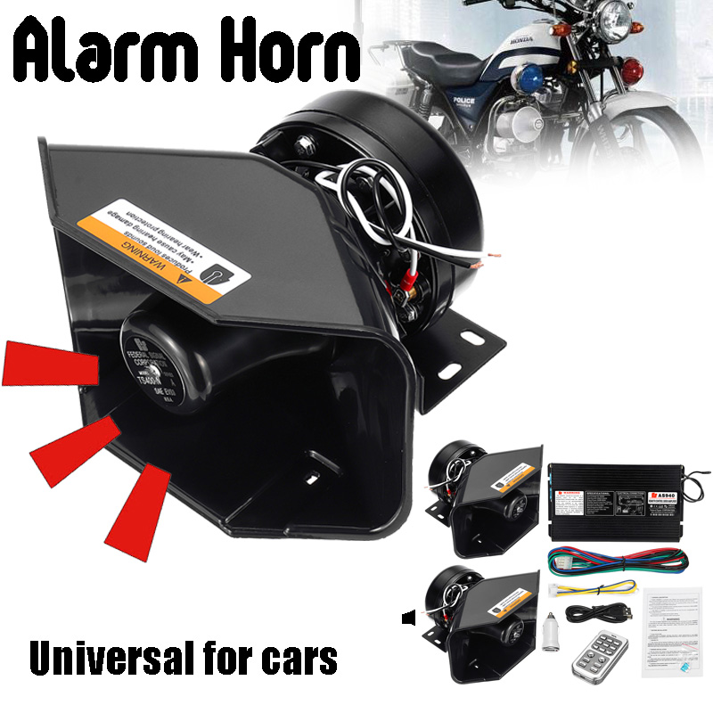 18-Siren-Loud-Warning-Alarm-Police-Siren-Horn-Amplifier-Car-Speaker-System-400W-1369692
