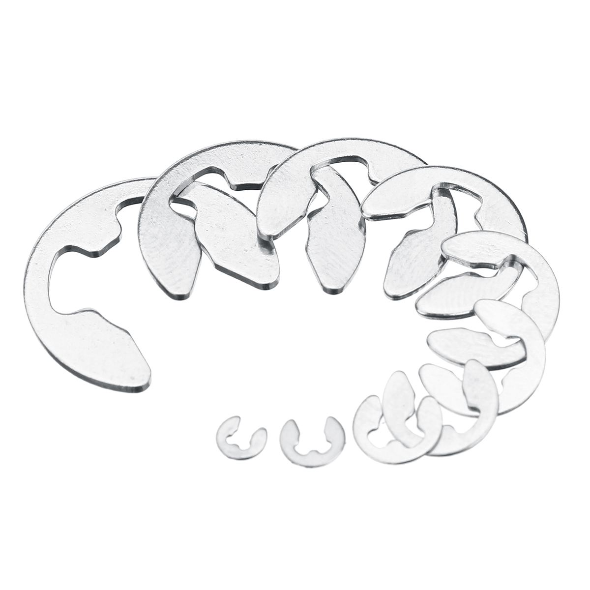 200Pc-E-Clip-Retaining-Snap-Ring-E-type-Circlip-Assortment-Kit-15-10mm-Stainless-Steel-1574227