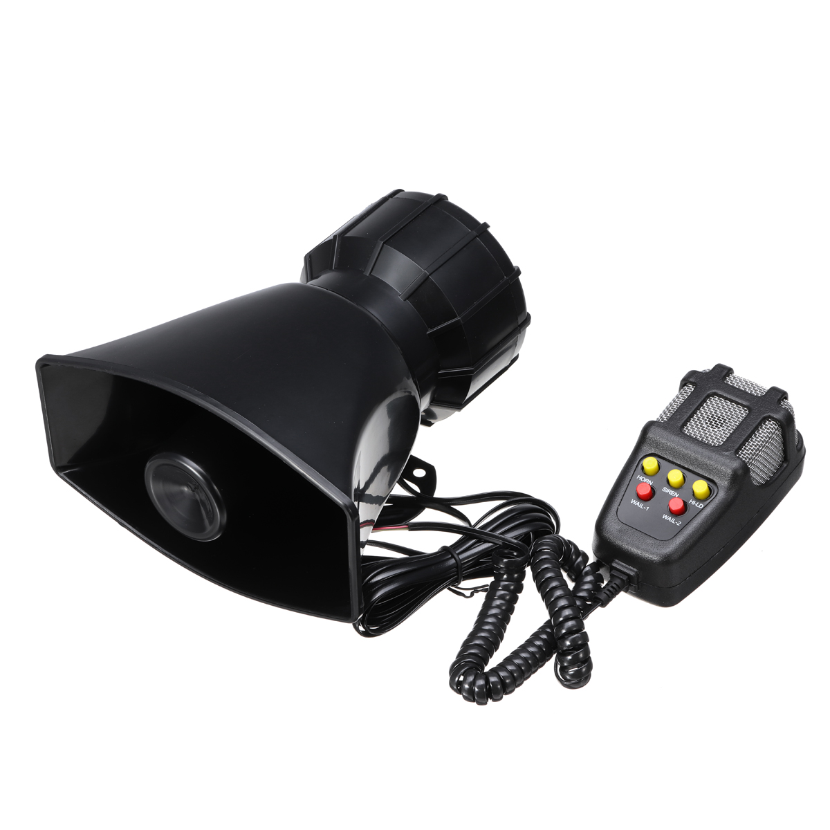 300db-12V-5-Sound-Electric-Air-Horn-General-Tone-Alarm-Car-Horn-With-Mic-1428669