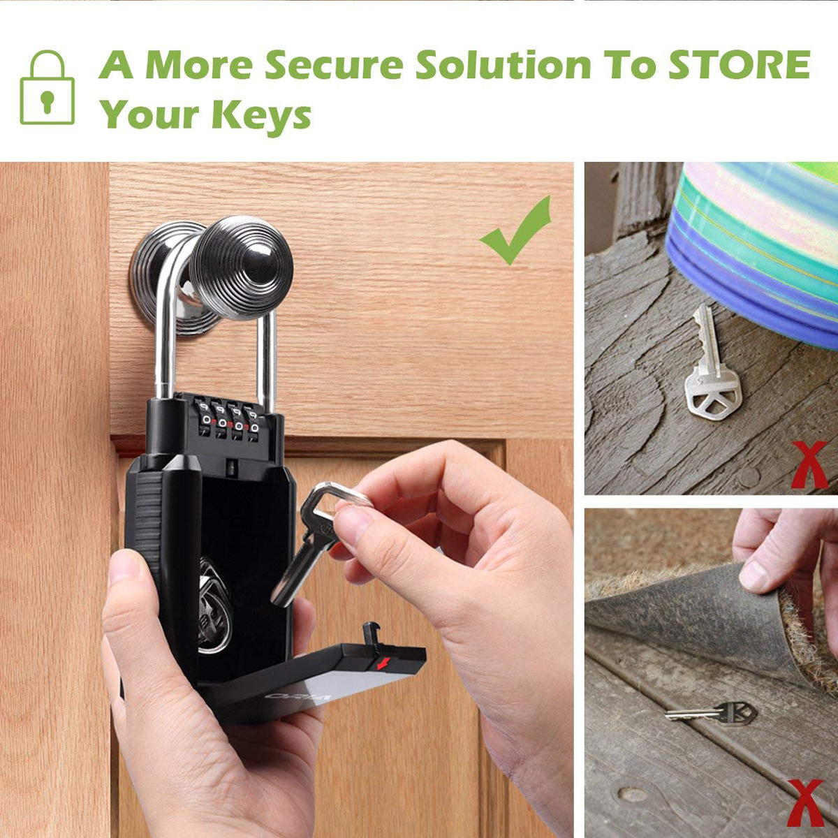 4-Digit-Key-Storage-Lock-Box-Combination-Waterproof-Indoor-Outdoor-Alloy-Steel-1693315