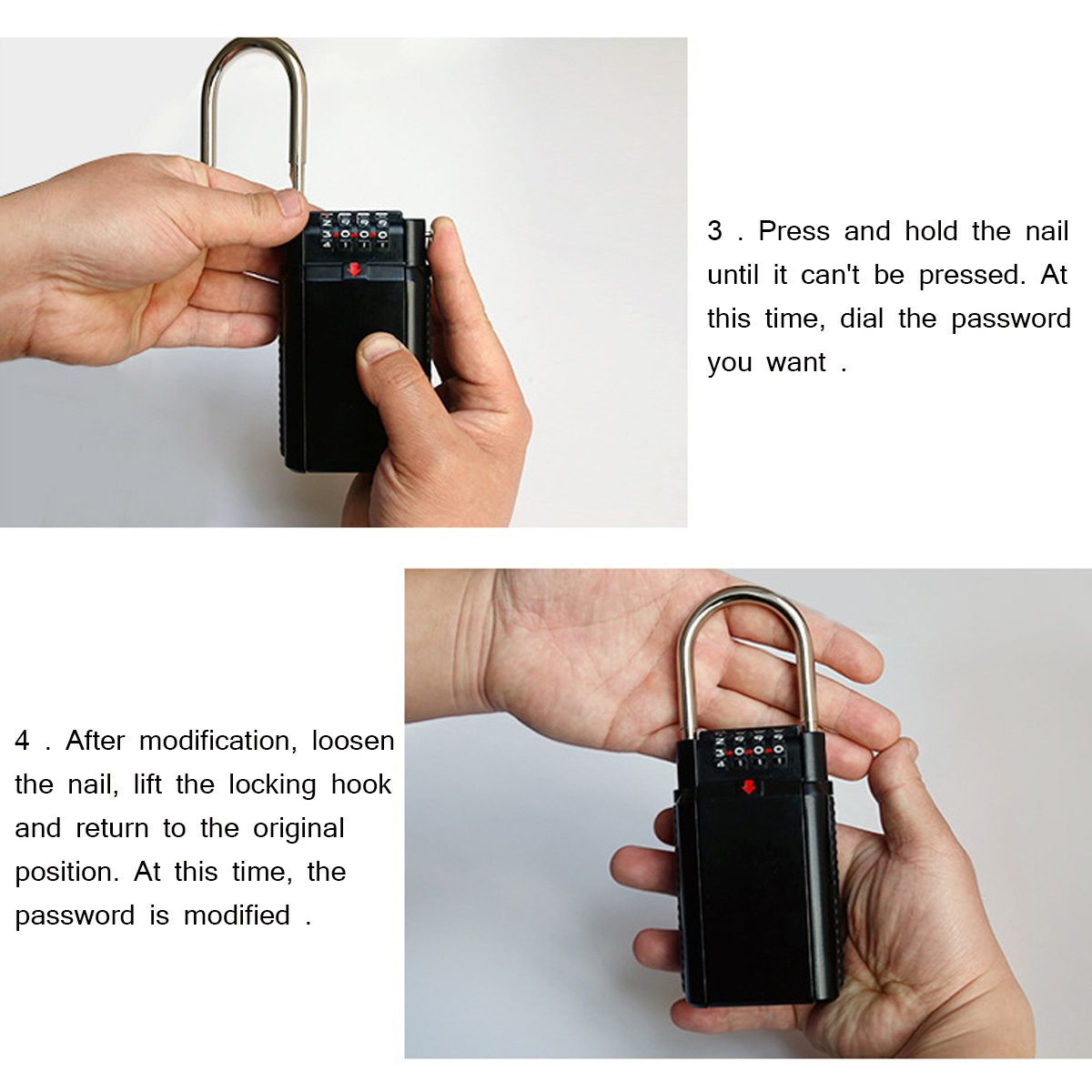 4-Digit-Key-Storage-Lock-Box-Combination-Waterproof-Indoor-Outdoor-Alloy-Steel-1693315