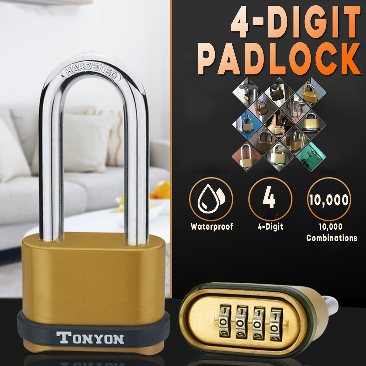4-Digit-Password-Padlock-Zinc-Alloy-Security-Travel-Luggage-Door-Lock-Waterproof-1532494