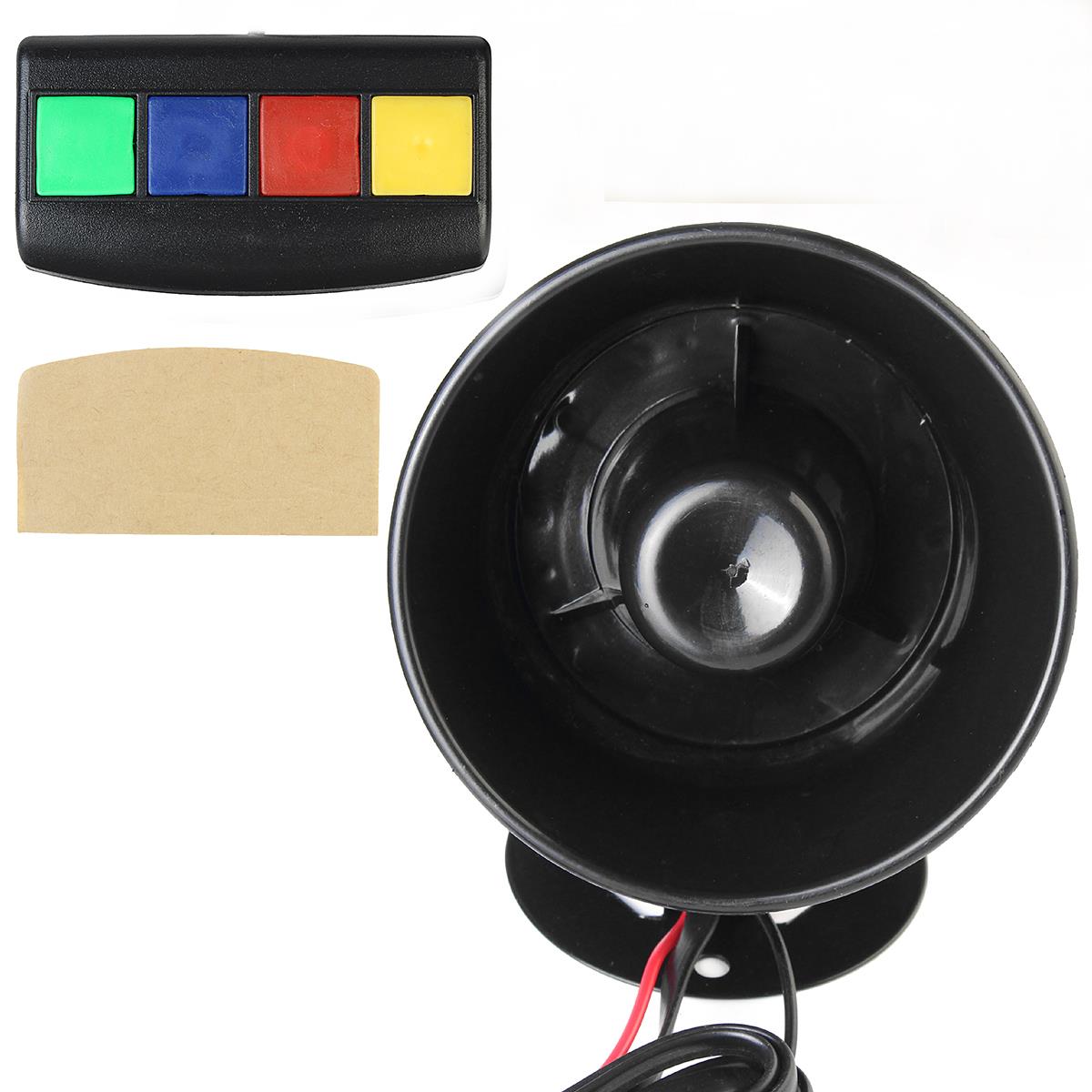 4-Sound-Loud-110dB-30W-12V-Alarm-Fire-Horn-Siren-Speaker-For-Car-Motorcycle-RV-1286882