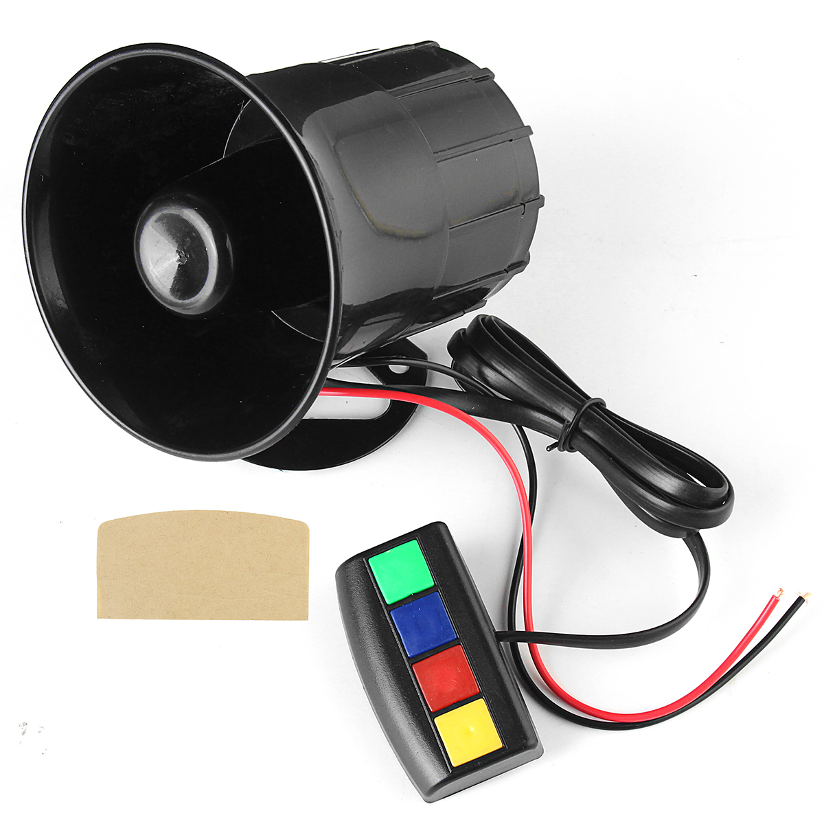 4-Sound-Loud-110dB-30W-12V-Alarm-Fire-Horn-Siren-Speaker-For-Car-Motorcycle-RV-1286882