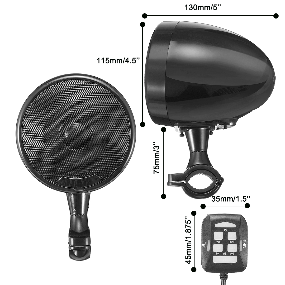 600W-IP66-Waterproof-bluetooth-41-Motorcycle-ATV-Stereo-Speaker-Amplifer-System-1530969