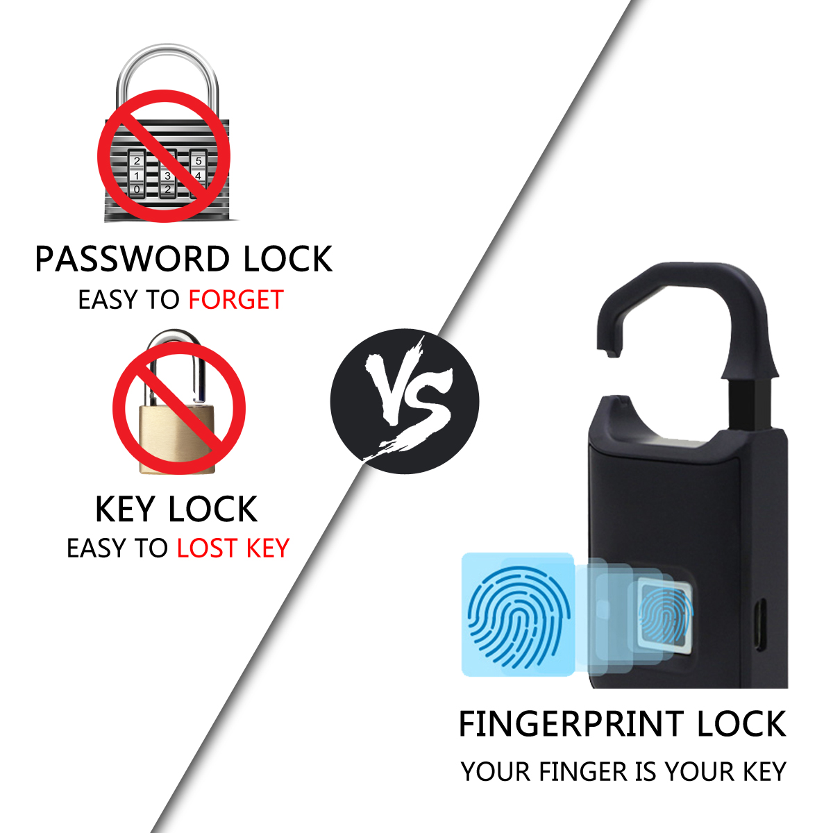 ANYTEK-P4-Smart-Fingerprint-Padlock-Keyless-Lock-USB-Charging-Waterproof-1454136