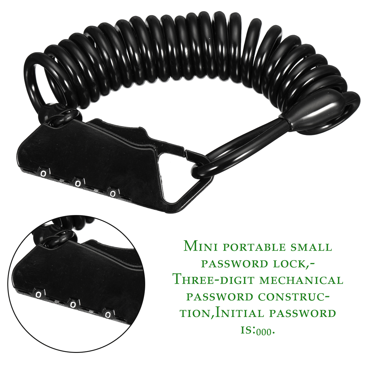 Anti-theft-Password-Lock-Luggage-Security-Bike-Motorcycle-Stroller-Chain-Locks-Black-1490500